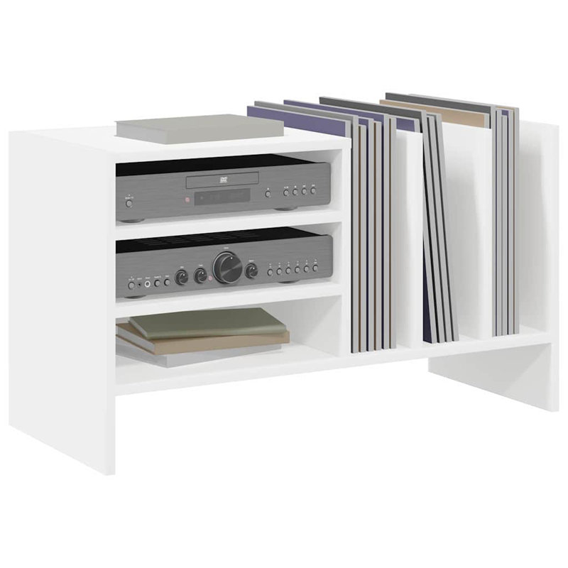 45cm H x 78.5cm W Bookcase, White