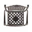 Tabouret de bar d'extérieur en aluminium