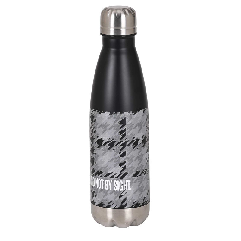Bouteille d'eau I Walk By Faith Not By 17Oz