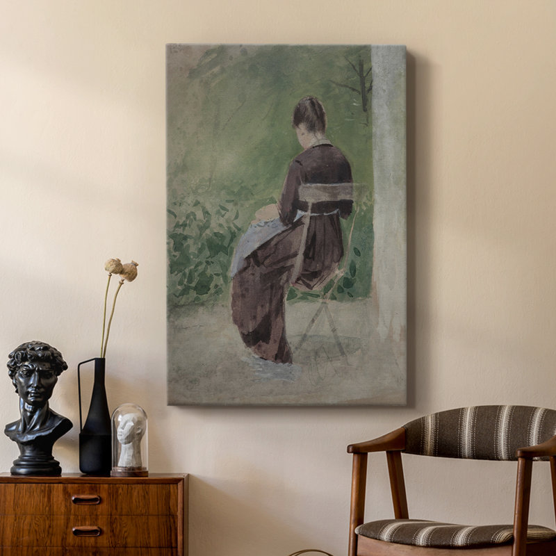 Reproduction de portrait rétro - galerie Cavas sur mesure, H 18 po x l 12 po