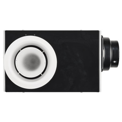 Ventilateur encastré de salle de bain encastré pour salle de bain 100 CFM, blanc