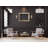 Manufactured Wood, Glass Flat Wall Mirror