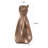 Tashenna Antique Brass Ceramic Penguin Sculpture