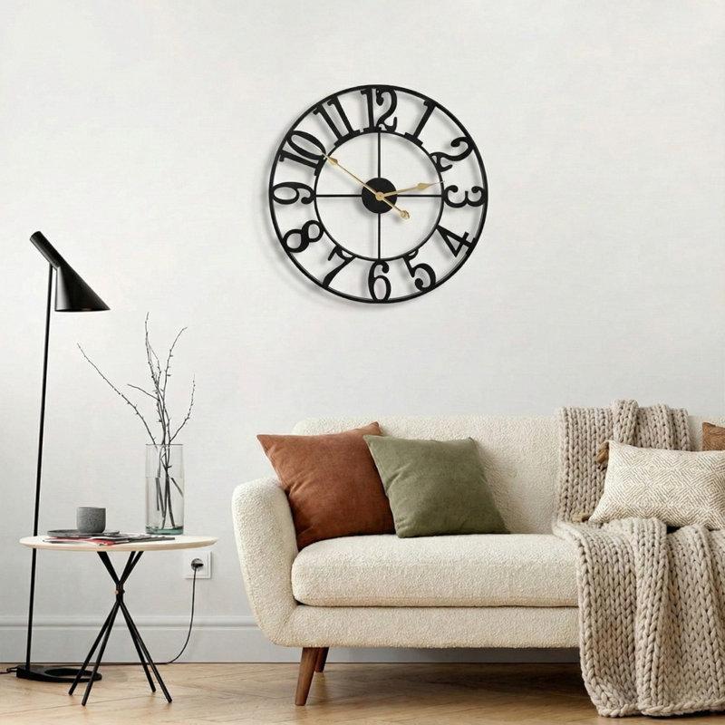 Horloge murale 16 po Modern