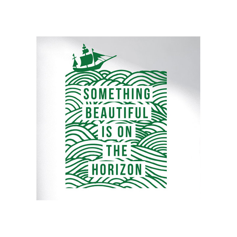 Non-Wall Damaging Wall Decal, Green