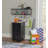 Carrena Solid Wood 6 Drawer Rolling Storage Cart-1151887617