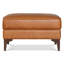 Repose-pieds rectangulaire en cuir véritable Essex-124827402