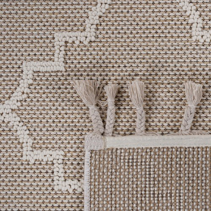 Traditional Indoor/Outdoor Area Rug, Rectangle 7'9" x 10'