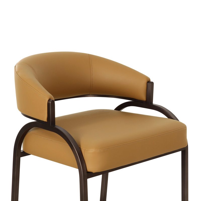 Tabouret de comptoir Lowther Tatum Performance, Tanné