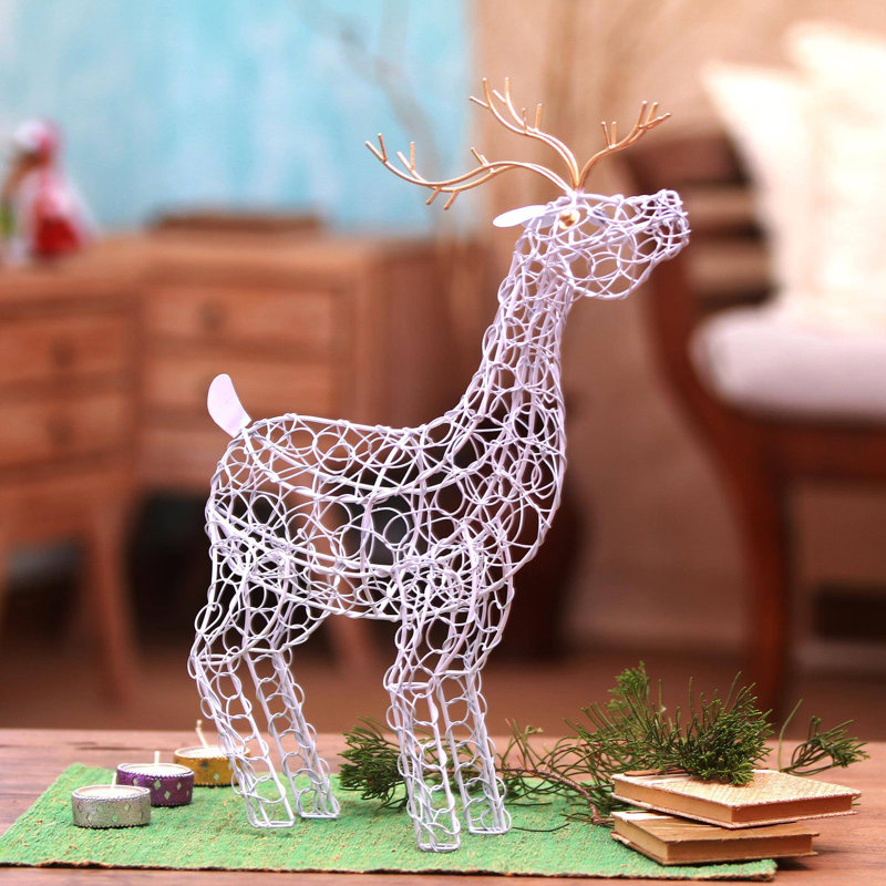 Décoration de Noël en acier