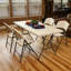 Lifetime 6-Foot Fold-In-Half Table