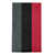 Gris acier / noir / rouge sélectionné