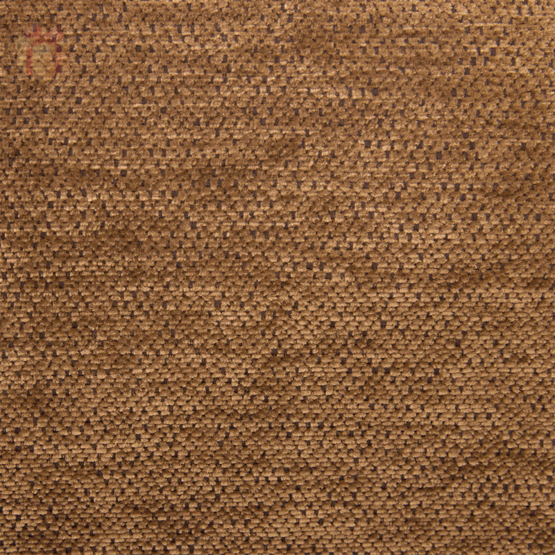 Canapé modulaire en chenille, Chenille brun