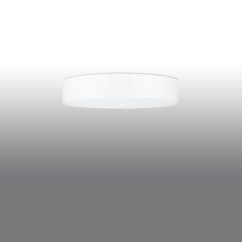 Skala Semi Flush Mount, 15cm H x 60cm W x 60cm D, White