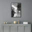 Subtle Geometry III Framed Print Canvas-1670200607