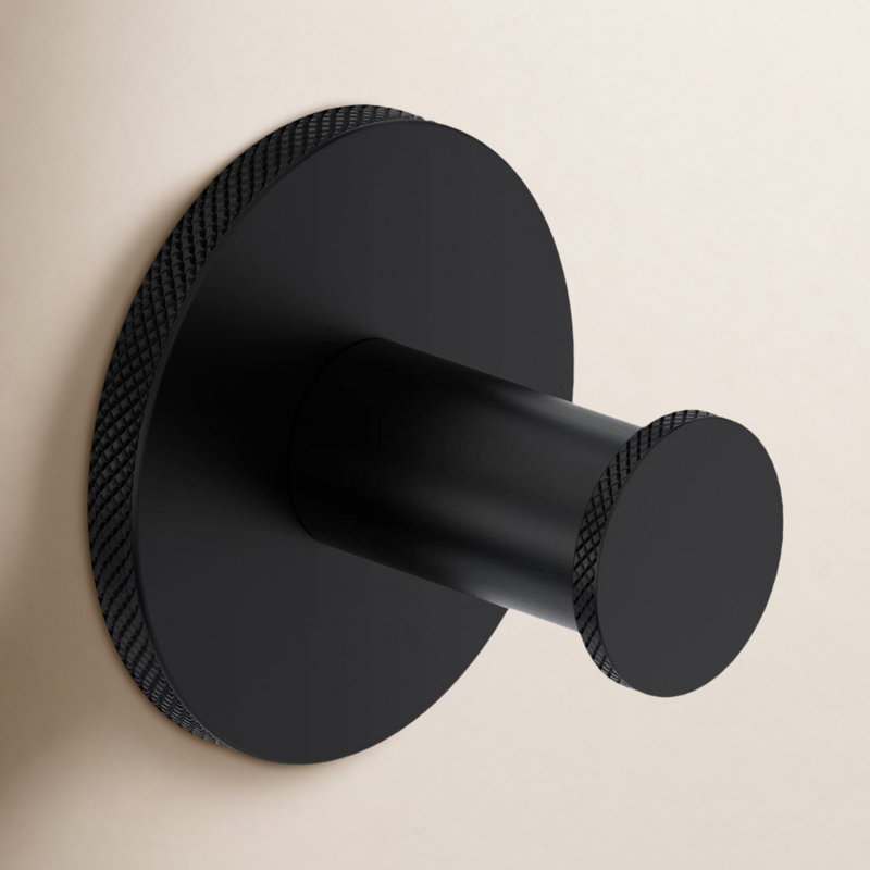 Amahle Robe Hook, Matte Black