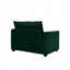 Fauteuil en velours côtelé 2 pièces-1841384161