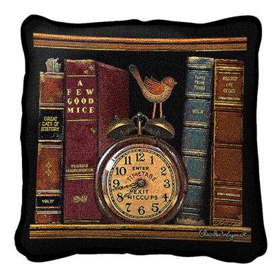 Coussin en coton Classic Tails I