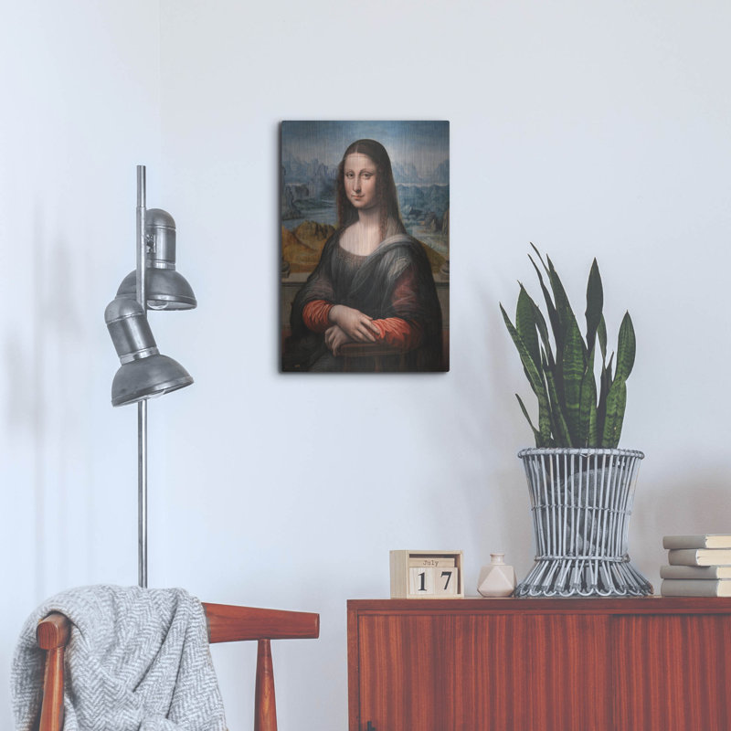 "Mona Lisa Prado" par Leonardo Da Vinci, H 24 po x l 16 po x P 0,13 po