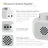 360-Degree Rodent Repeller with Flashing LED Lights
