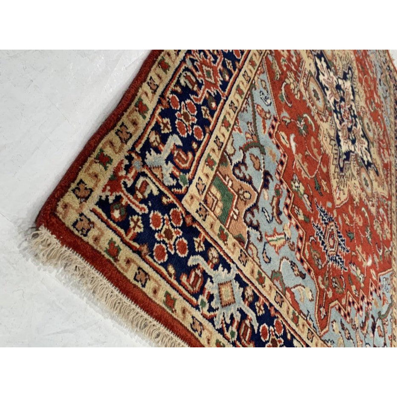 Kerri Oriental Area Rug in Rust