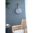10.6X3X18.1" Frye Wall Clock