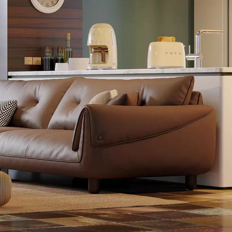 Deep-Seat Living Room Sofa