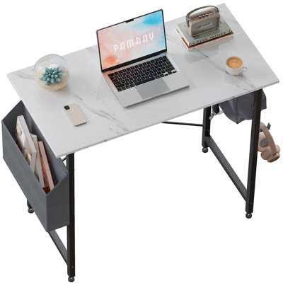 Bureau d'écriture rectangulaire l 32,01 po Roosendaal