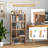 Wrought Studio? 48" Geometric Bookshelf Open-back Bookcase With 8 Cubes 2 Anti-toppling Devices-431897284