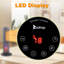 1500 W Electric Tower Space Heater With 3D Realistic Flame