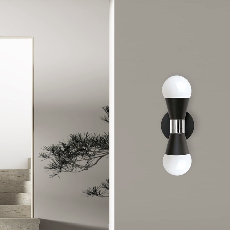 Kinga Steel Wallchiere, Black/Chrome