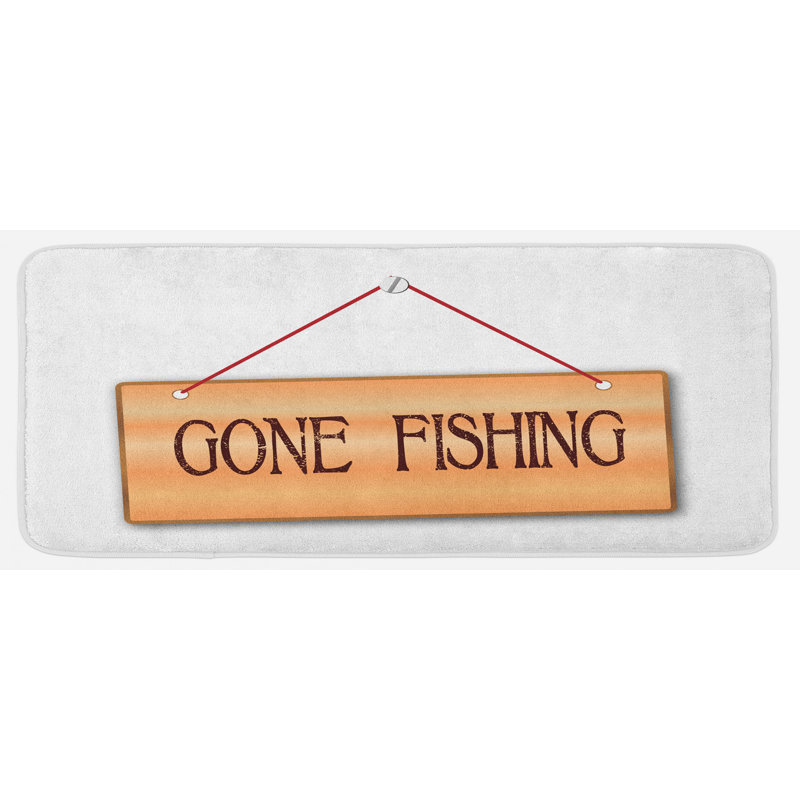 Tapis de cuisine Gone Fishing