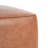 Upholstered Square PU Leather Ottoman