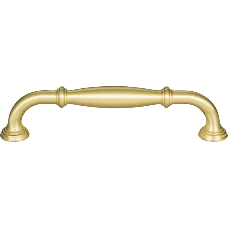 Tiffany Bar Pull, Brushed Gold, 3 3/4"