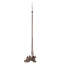 62" High Lone Bear 2 Light Floor Base