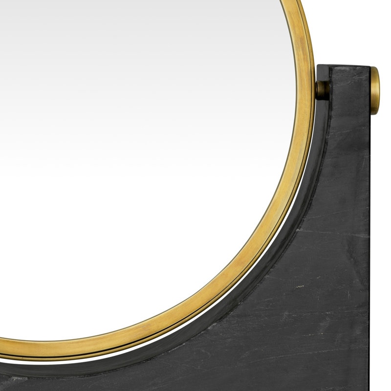 Round Metal Mirror