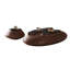 Surprise silent wind living room oval coffee table