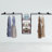 Anishka 86.61'' Wall Mounted Clothes Rack-1823143085