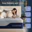 Matelas en mousse viscoélastique imprégnée de cuivre 12 po EGOHome-1797610711-1797858375