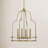 4-Light Geometric Pendant-1082337587