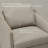 Holl Two Pieces 30" Wide Performance Fabric Upholstered Swivel Chair, No Assembly Required-1864418304