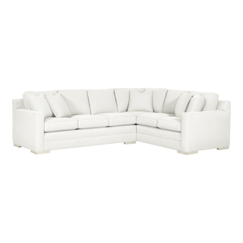 Summerton Upholstered L-Shaped Sectional Right Hand Facing, Kempsey Sheepskin, Wrenn