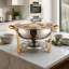 Living And Home 4.5L Stainless Steel Pot Set