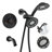 3-Function Dual Shower Head and Handheld Shower with Bathtub Spout and Rough in-valve-102145067