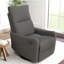 Fauteuil inclinable pivotant avec velours flocon de neige et rotation à 360 °-1231663362-1231663417