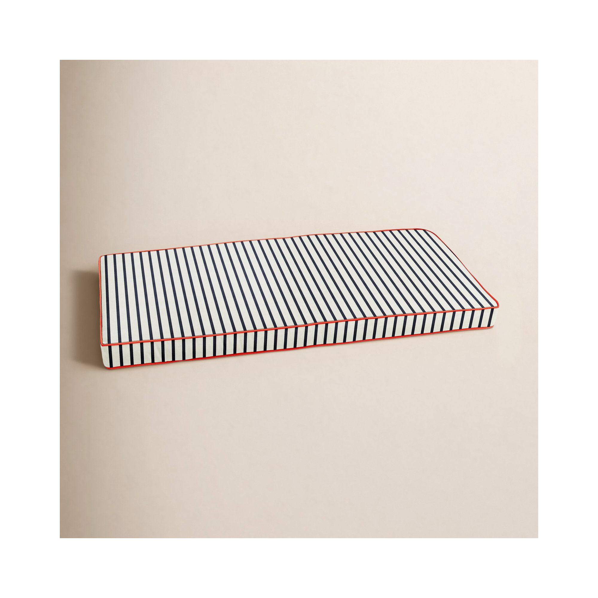 Striped Outdoor Bench Cushion, 2" H x 40" W x 17" D