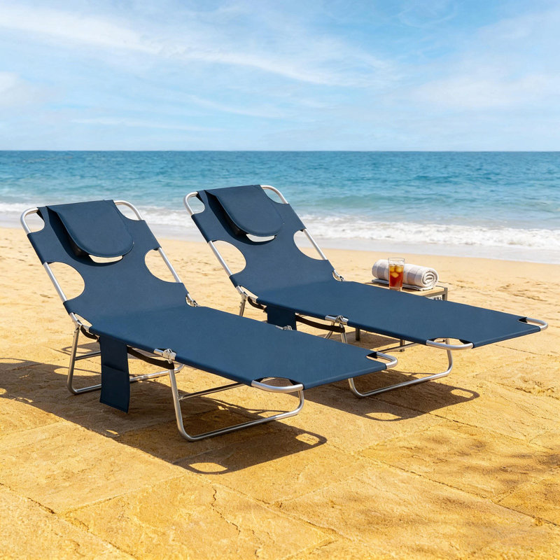 Méridiennes d'extérieur, 2 chaises de bronzage