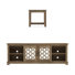 Weddel Basilico Transitional Coordinated Living Room 2 Piece Media Furniture Set