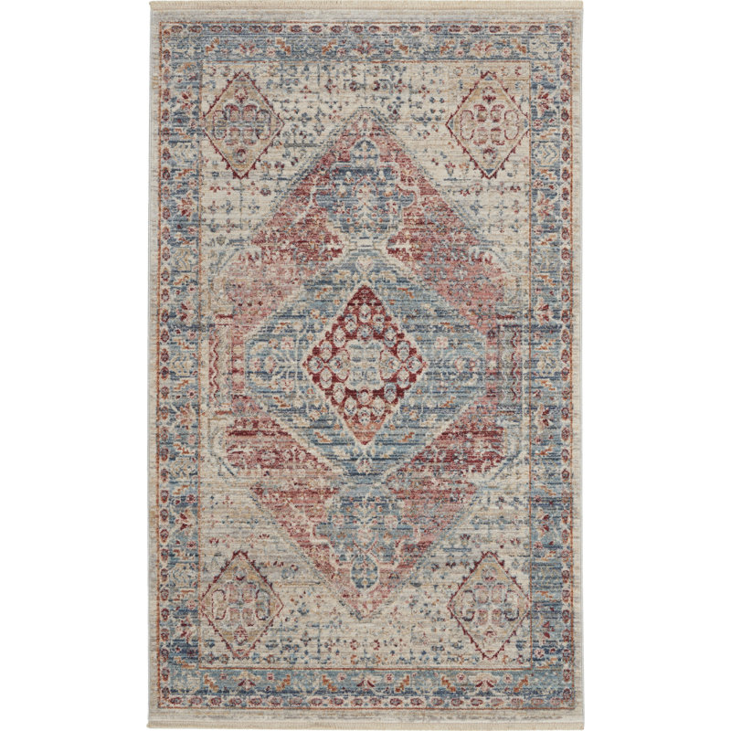 Shaedon Oriental Indoor Rug, Rectangle 3' x 5'