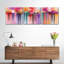 «Flowers Paint Drip», reproduction sur toile-92833551